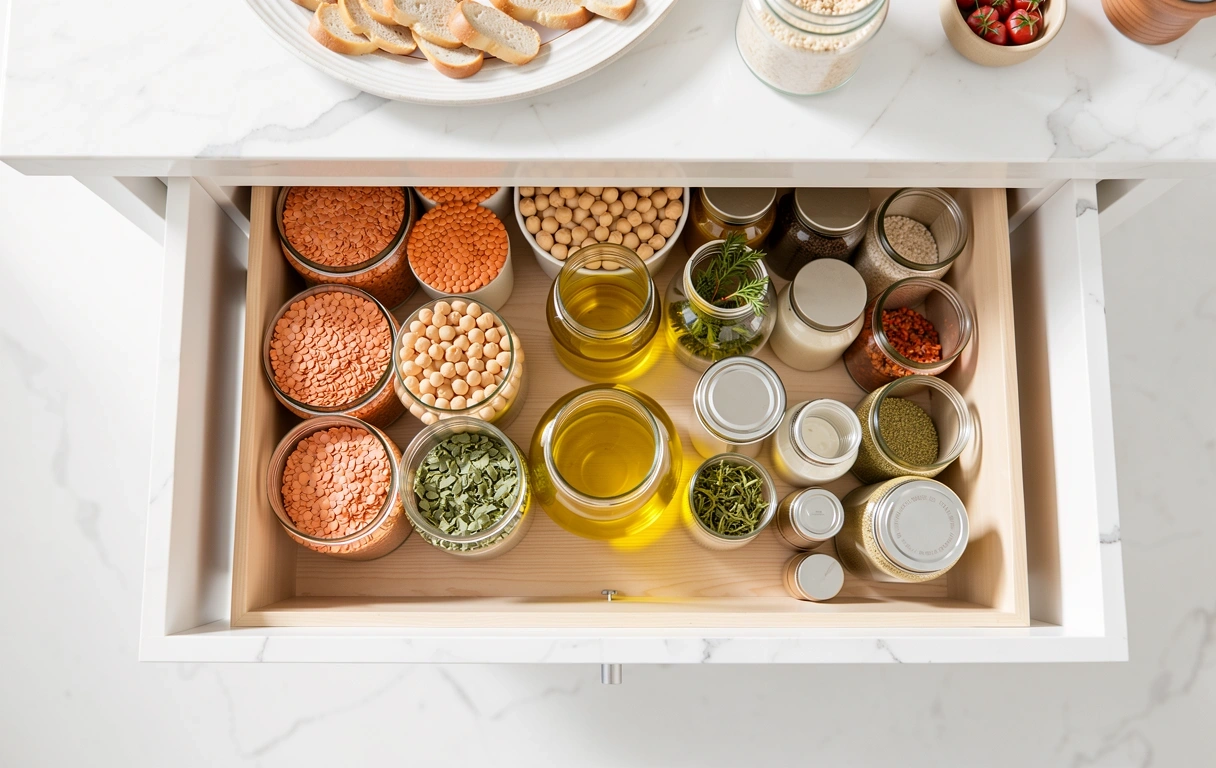 Ingredientes frescos y naturales